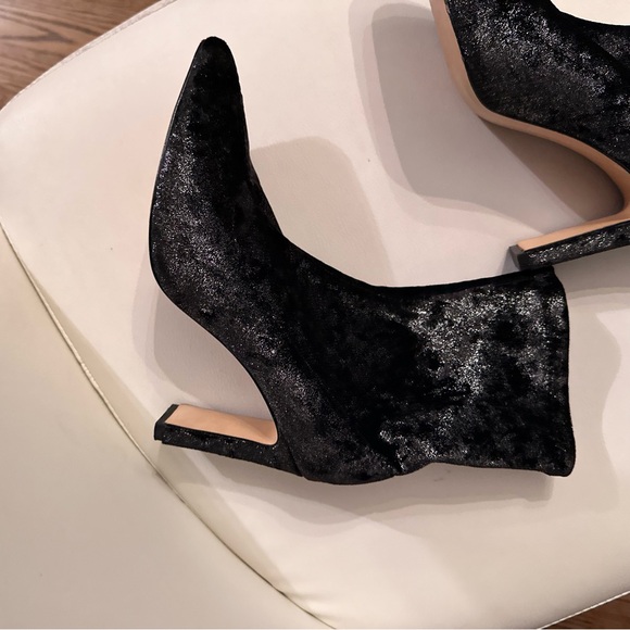 Jimmy Choo Velvet Ankle Sucks Boots Size 37 - Picture 4 of 15